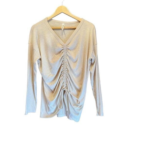 Vanilla Bay. Women’s Drawstring Front Long Sleeved Blouse. Size Large. - Picture 1 of 10